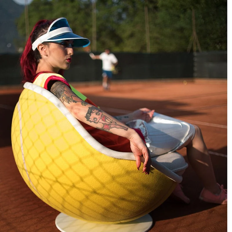 lillus VOLLEY - Loungesessel - Ballsessel - Lounge Sessel - Kugelsessel - Tennis