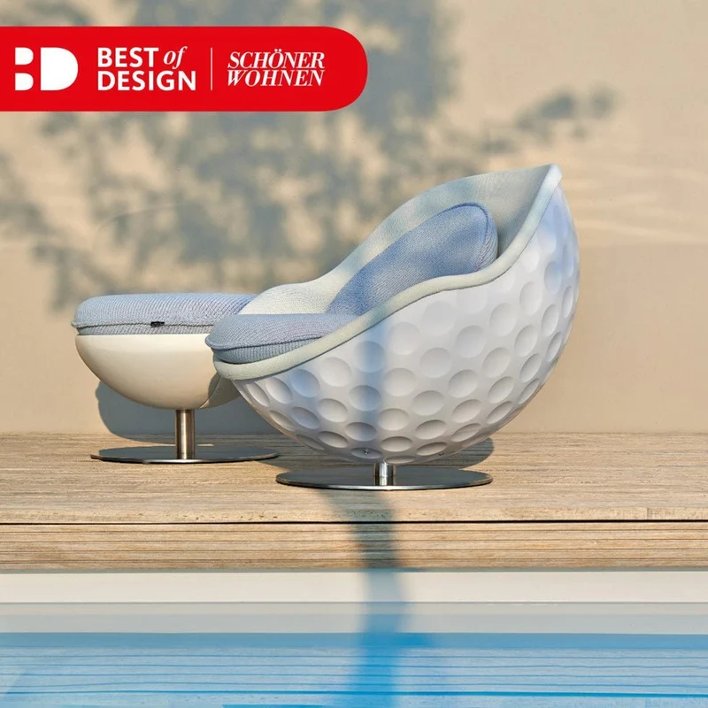 lillus EAGLE - Loungesessel - Ballsessel - Lounge Sessel - Kugelsessel - Golf