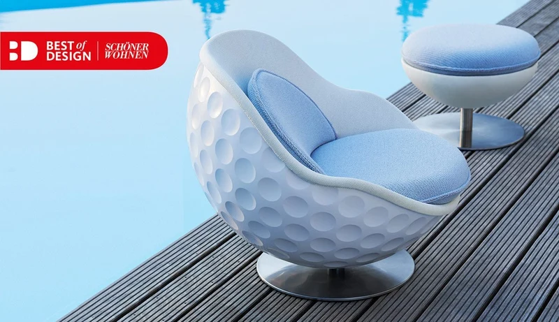 lillus EAGLE - Loungesessel - Ballsessel - Lounge Sessel - Kugelsessel - Golf