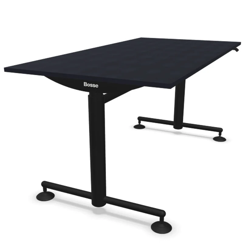 Bosse Modul Space M1 höhenverstellbarer Schreibtisch 72 - 136,5 cm - Melamin & Furnier Platte