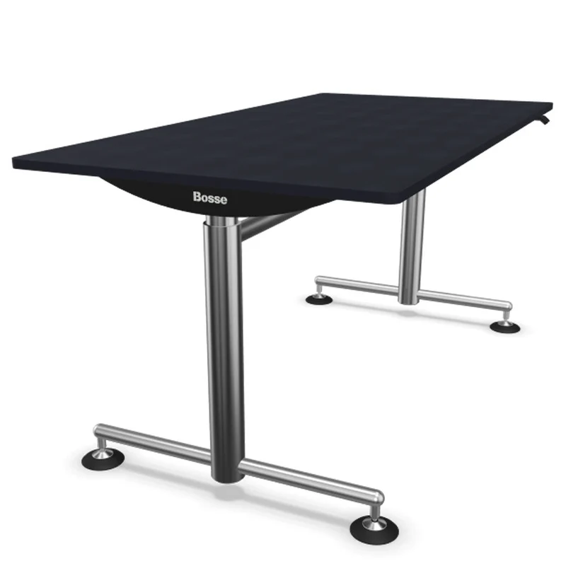 Bosse Modul Space M1 höhenverstellbarer Schreibtisch 72 - 136,5 cm - Melamin & Furnier Platte