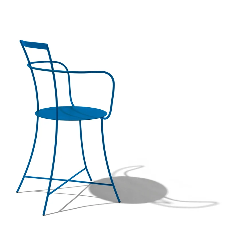 Steel Stackable Chair IRMA by Mario Scairato for InternoItaliano