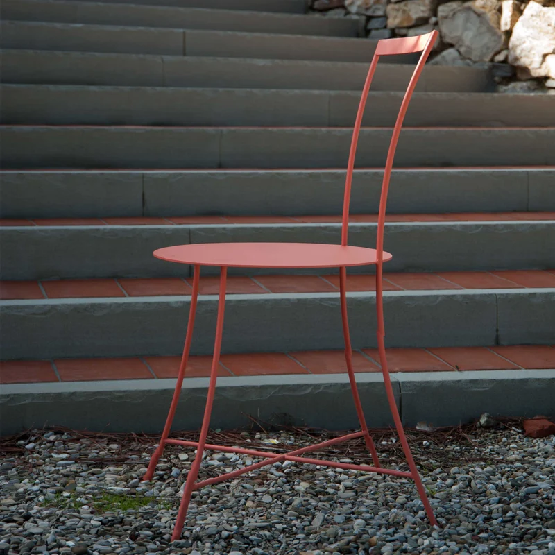 Steel Stackable Chair IRMA by Mario Scairato for InternoItaliano