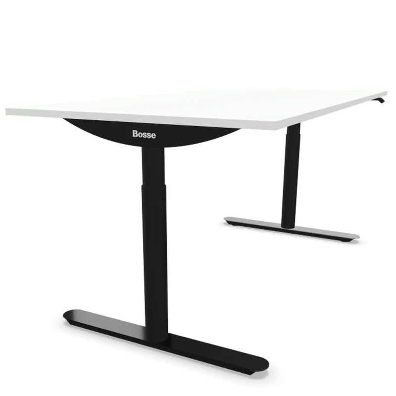 Bosse Modul Space M3 höhenverstellbarer Schreibtisch 62 - 126 cm - Melamin Arbeitsplatte
