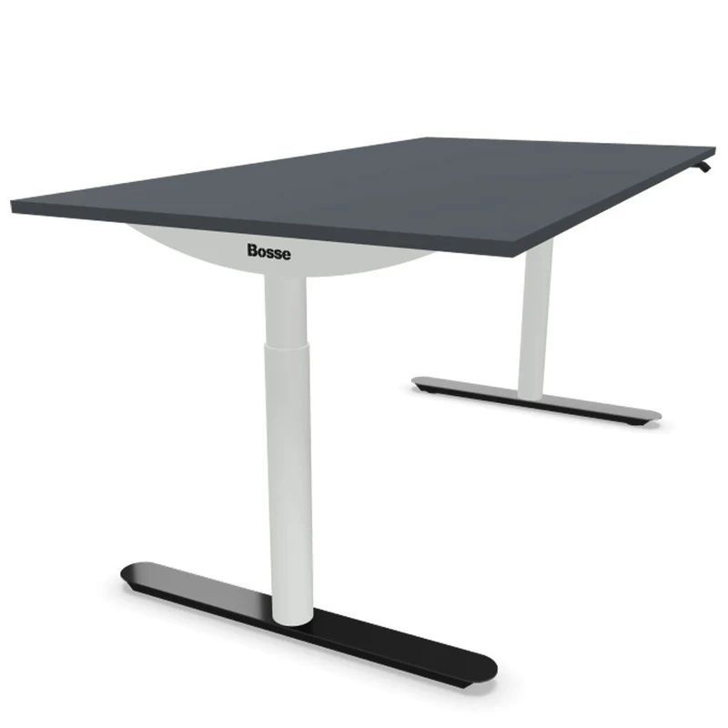Bosse Modul Space M3 höhenverstellbarer Schreibtisch 62 - 126 cm - Melamin Arbeitsplatte