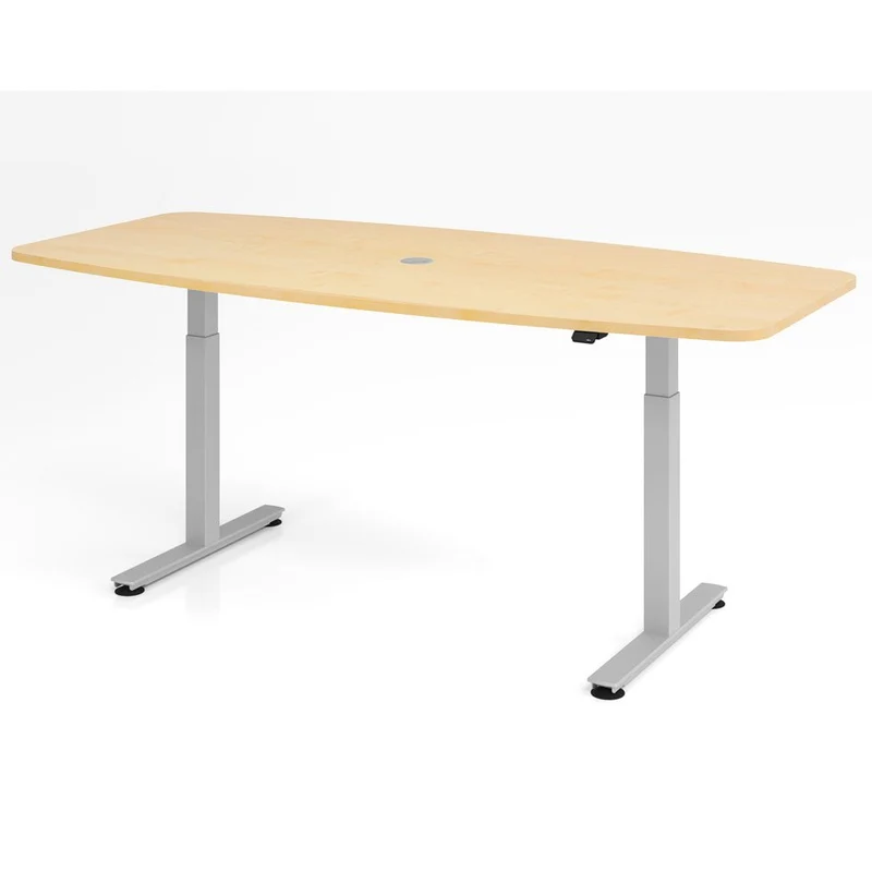 Besprechungstisch Konferenztisch Pure - Meetingtisch höhenverstellbar - 220 x 103 cm