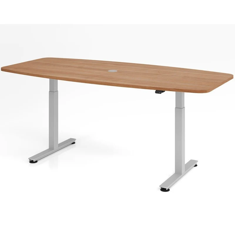 Besprechungstisch Konferenztisch Pure - Meetingtisch höhenverstellbar - 220 x 103 cm
