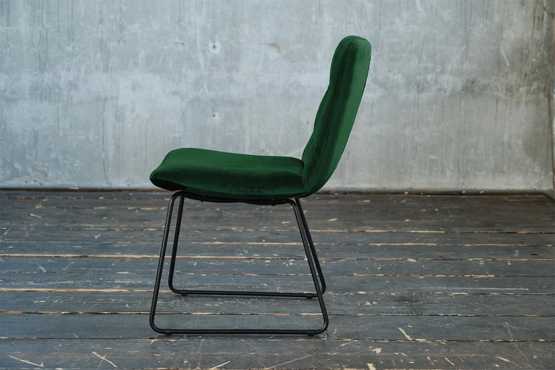 KAWOLA Esszimmerstuhl NEW CHARME Velvet smaragd