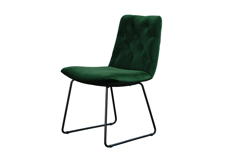 KAWOLA Esszimmerstuhl NEW CHARME Velvet smaragd