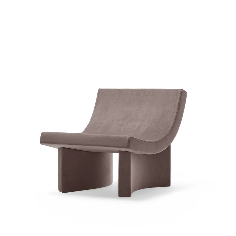 Padded Lounge Armchair TALK by Alessandro Di Prisco for Mogg