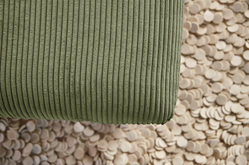 KAWOLA Longseat CHARME Cord olivgrün