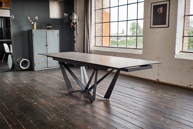 KAWOLA Ausziehtisch ISTAR Esstisch Keramik 180x90cm