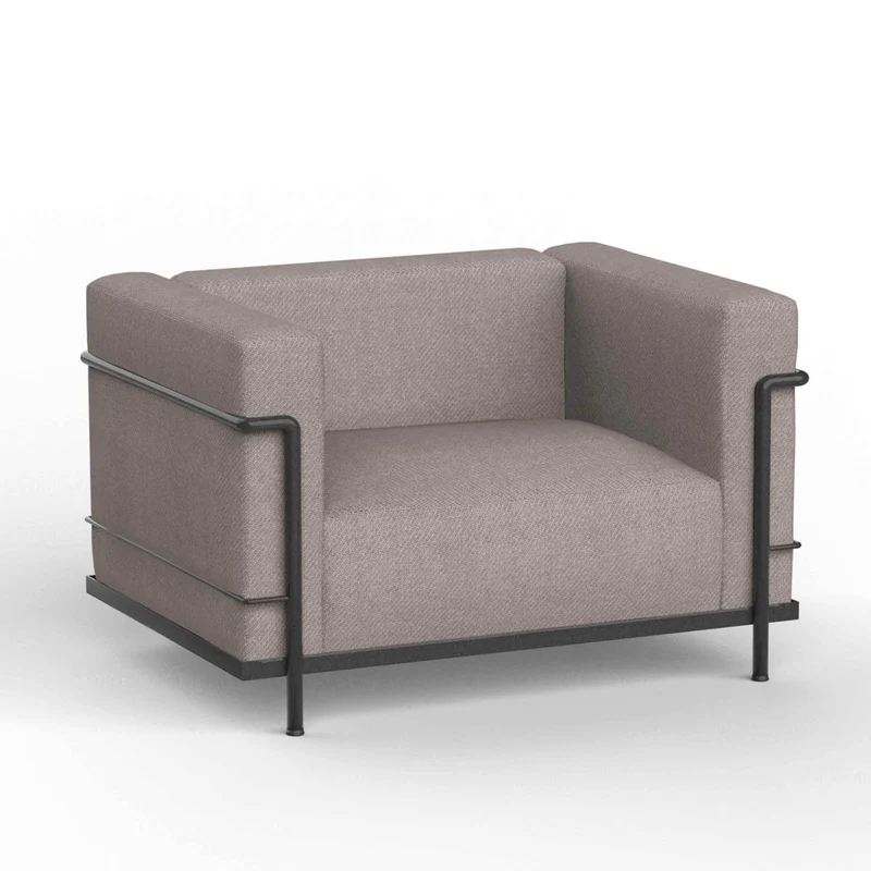 Outdoor Armchair - "3, Fauteuil Grand Confort, Grand Modèle", designed by Charlotte Perriand, Le Corbusier, Pierre Jeanneret for Cassina