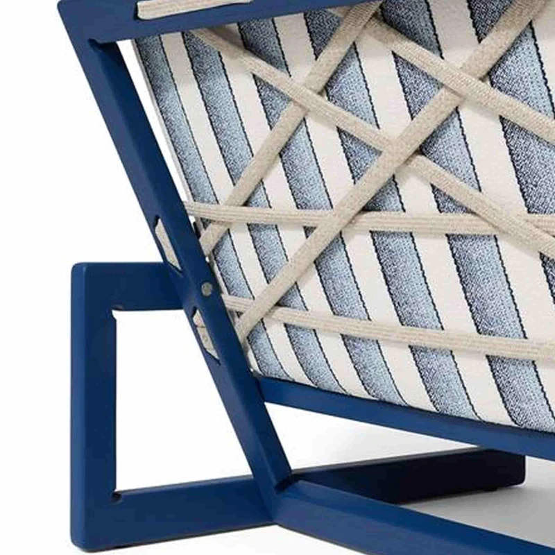 Iroko Wood Outdoor Armchair CARLOTTA, designed by Afra & Tobia Scarpa for Cassina