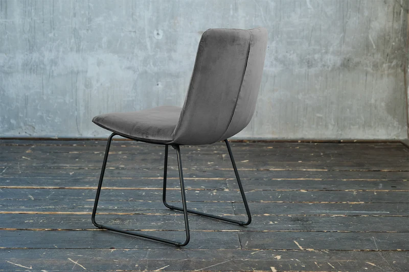 KAWOLA Esszimmerstuhl NEW CHARME Velvet stone
