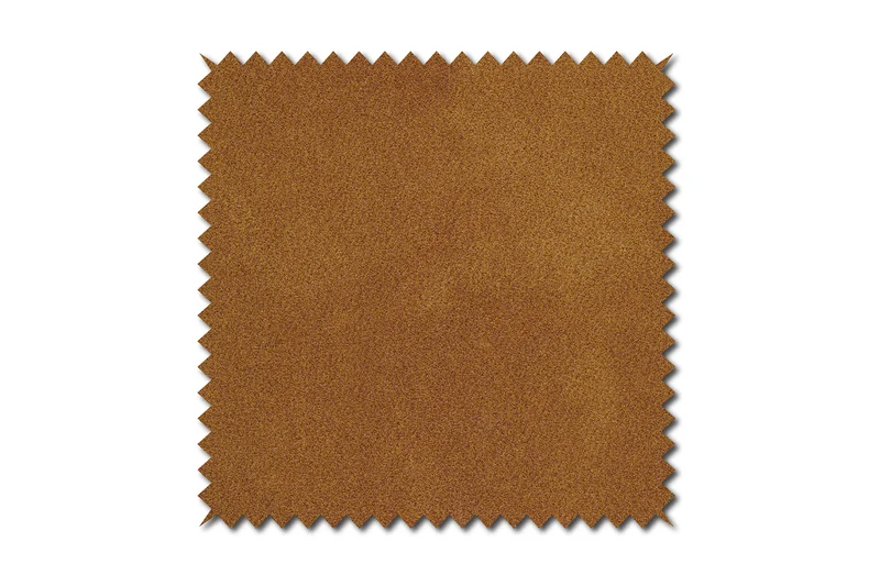 KAWOLA Stoffmuster Stoff cognac