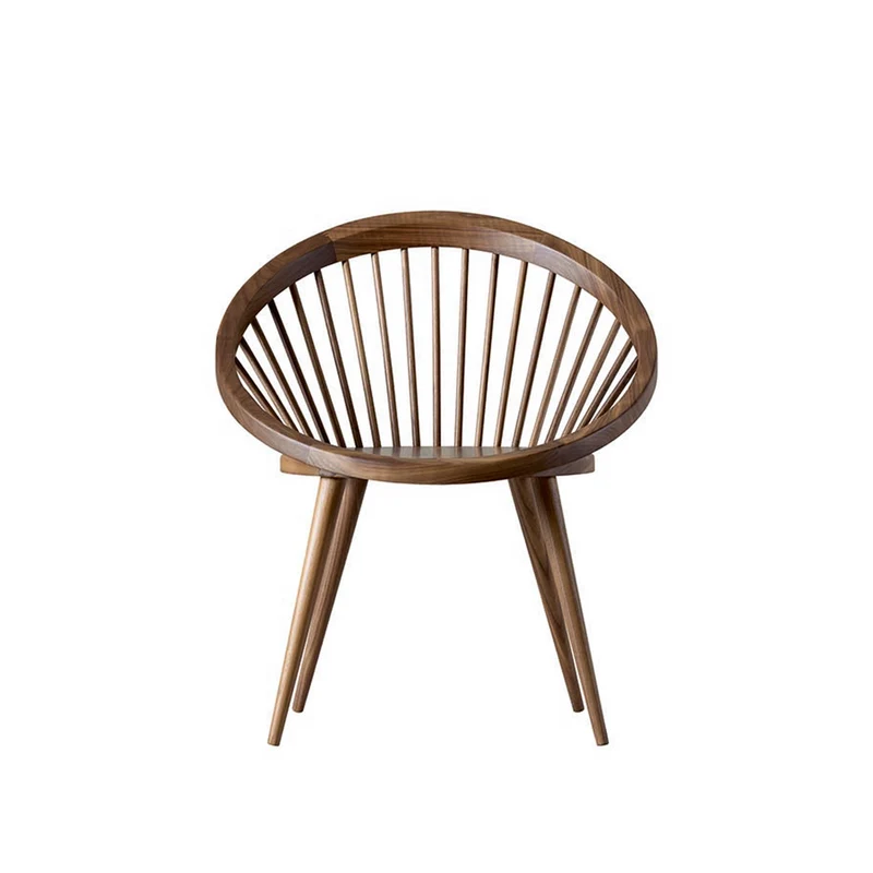 Walnut Dining Chair NIDO by Dale Italia