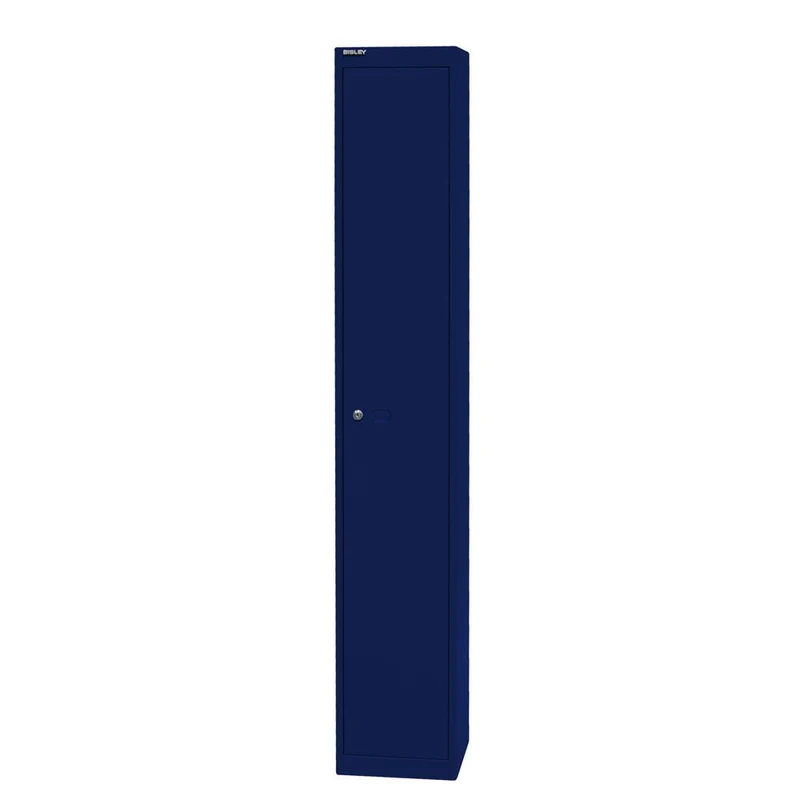 Bisley Stahl-Garderobenschrank Spindschrank "Office Locker" - 1 Fach mit Hutboden und 1 Kleiderhaken - Tiefe 305 und 457 mm - viele Farben - jetzt besonders günstig! auf Rechnung bestellen