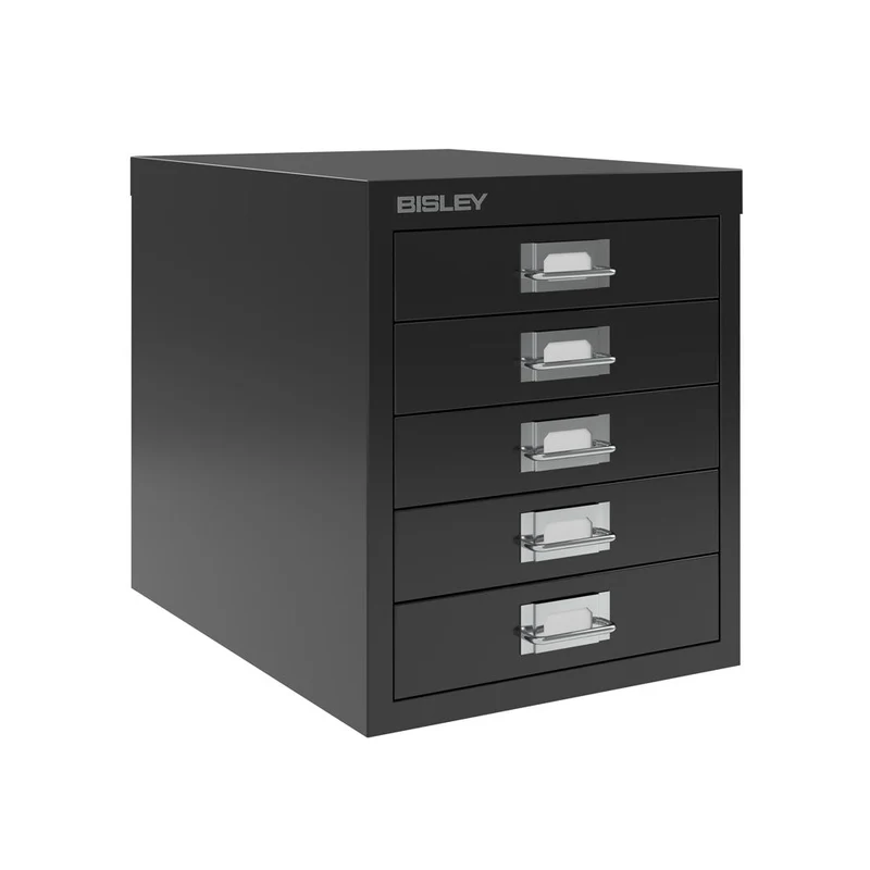 Bisley MultiDrawer™, 12er Serie, 5 Schubladen à H 51 00mm, DIN A4, viele Farben - jetzt auf Rechnung kaufen