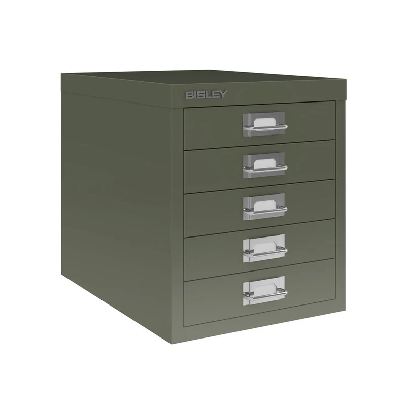 Bisley MultiDrawer™, 12er Serie, 5 Schubladen à H 51 00mm, DIN A4, viele Farben - jetzt auf Rechnung kaufen