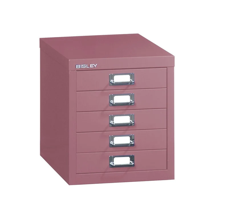 Bisley MultiDrawer™, 12er Serie, 5 Schubladen à H 51 00mm, DIN A4, viele Farben - jetzt auf Rechnung kaufen