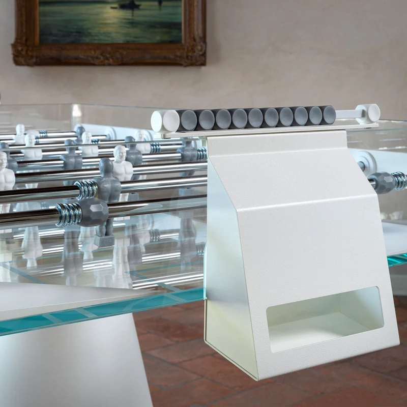 Crystal Foosball Table GHOST by Basaglia and Rota Nodari for FAS Pendezza