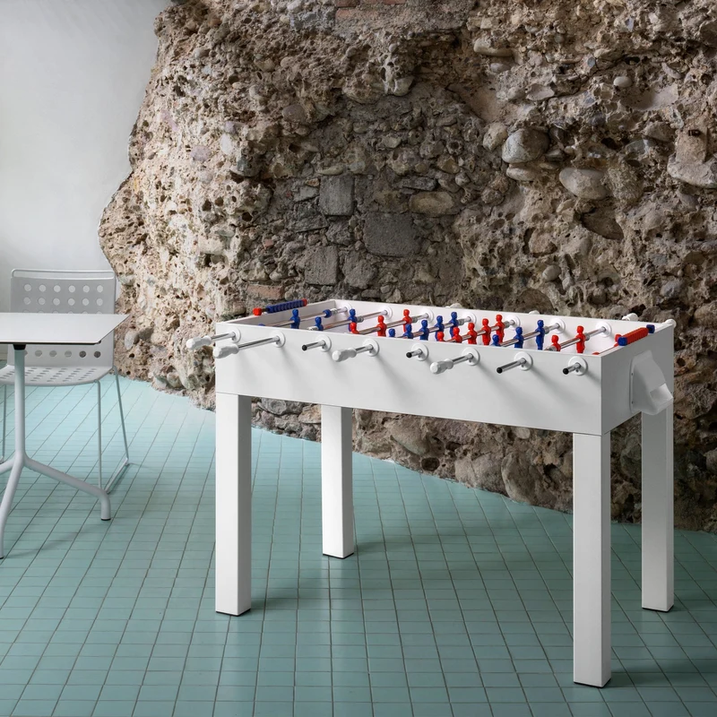 Metal Foosball Table FIDO by Basaglia and Rota Nodari for FAS Pendezza