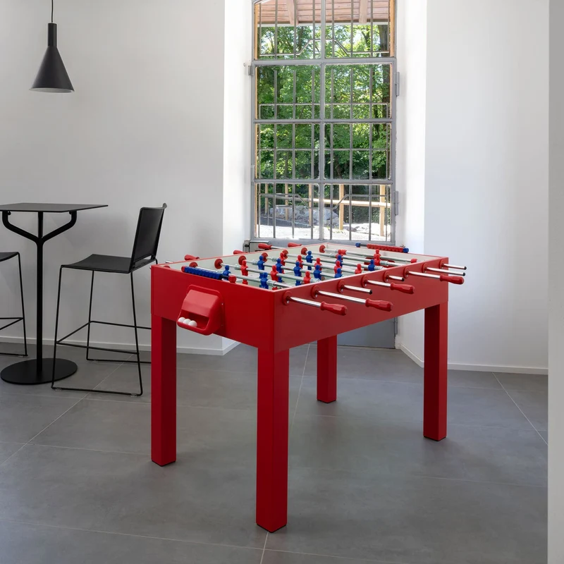 Metal Foosball Table FIDO by Basaglia and Rota Nodari for FAS Pendezza