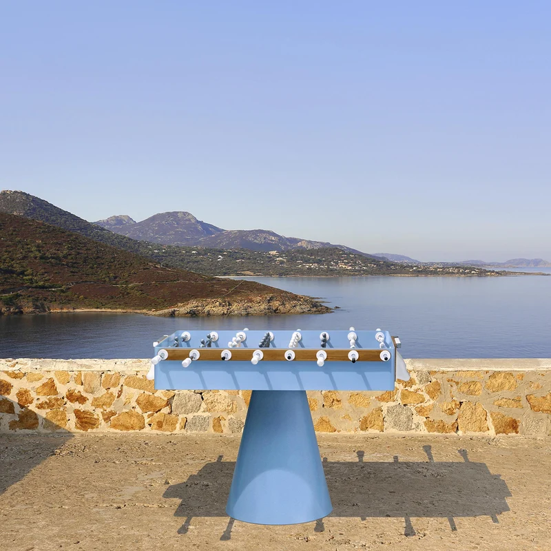 Metal Foosball Table CICLOPE CAPRI by Basaglia and Rota Nodari for FAS Pendezza