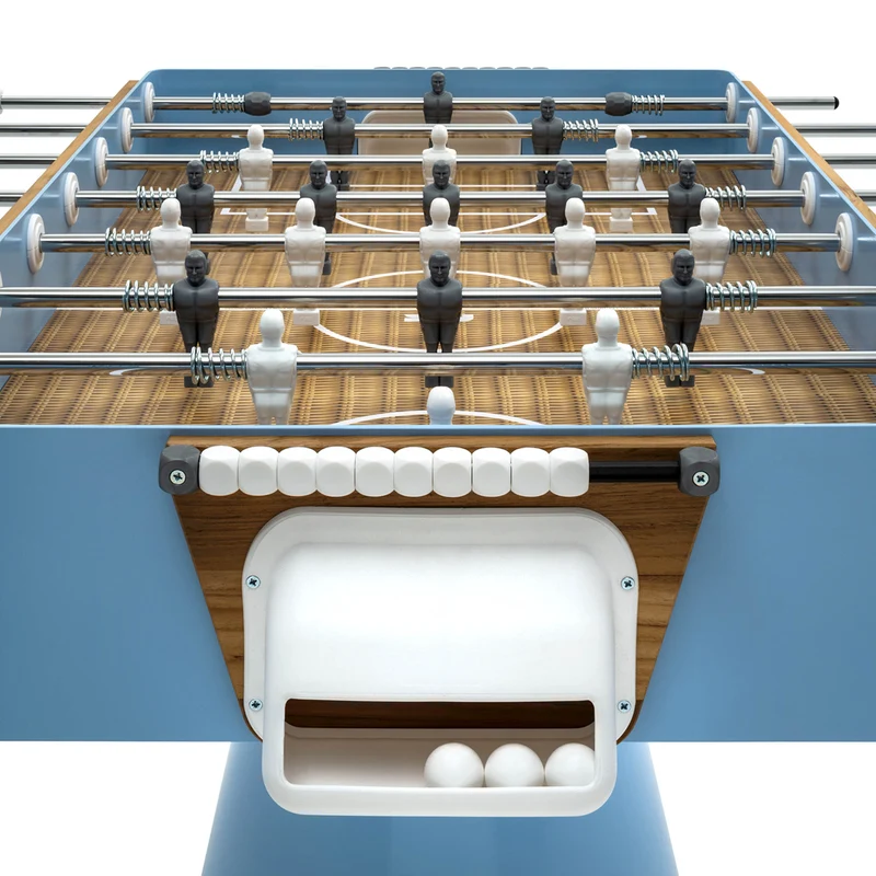 Metal Foosball Table CICLOPE CAPRI by Basaglia and Rota Nodari for FAS Pendezza