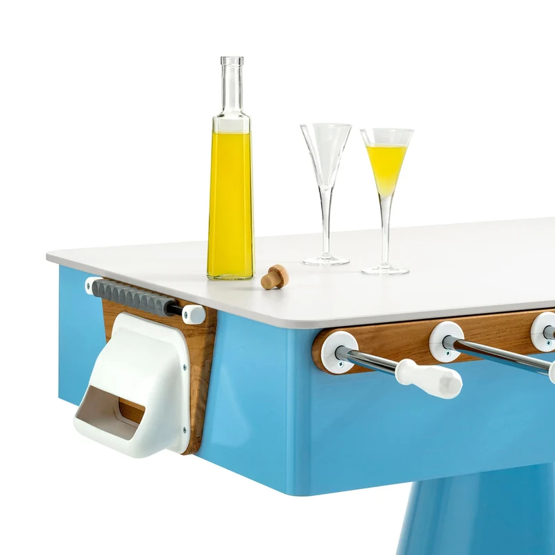 Metal Foosball Table CICLOPE CAPRI by Basaglia and Rota Nodari for FAS Pendezza