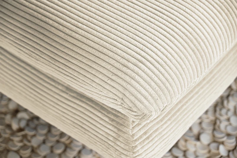 KAWOLA Longseat CHARME Cord cremeweiß
