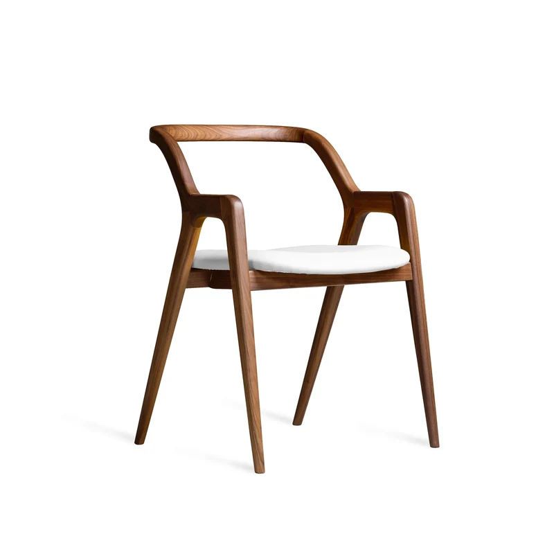 Walnut Wood Chair IN BREVE by Dale Italia