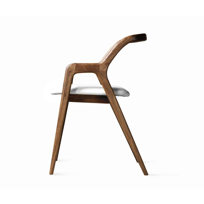 Walnut Wood Chair IN BREVE by Dale Italia