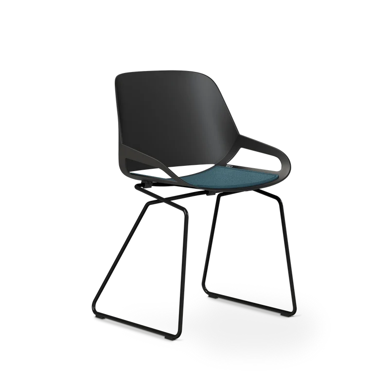Aeris Numo Kufengestell Sitzschalenfarbe schwarz