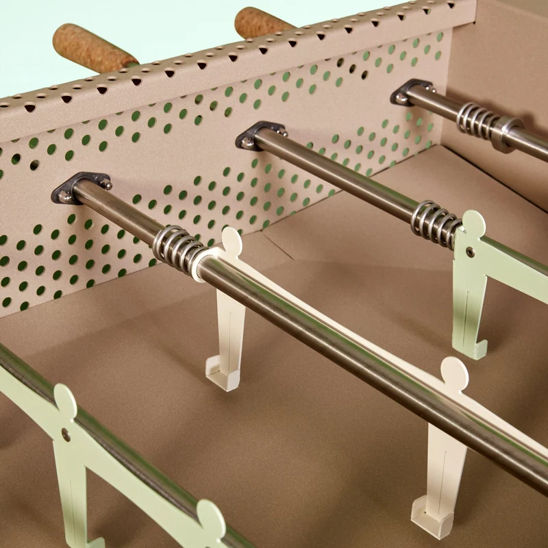 Metal Foosball Table JOIE by Michele Giacopini