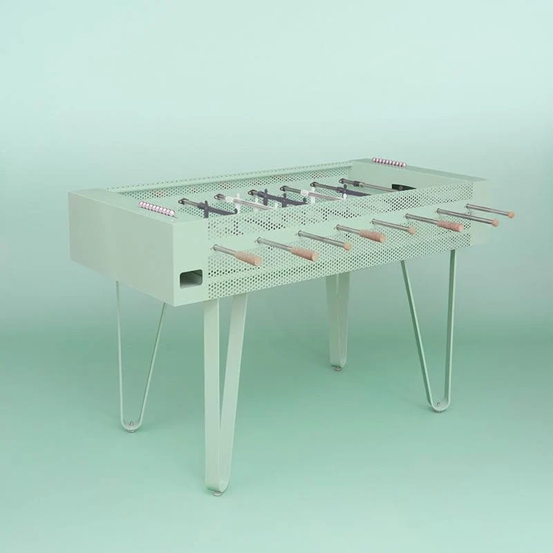 Outdoor Metal Foosball Table JOIE by Michele Giacopini