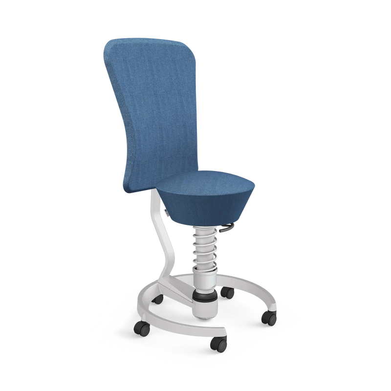 Aeris Swopper Lehne Wollmischung Capture blau meliert