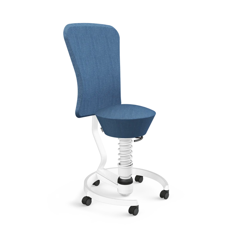 Aeris Swopper Lehne Wollmischung Capture blau meliert