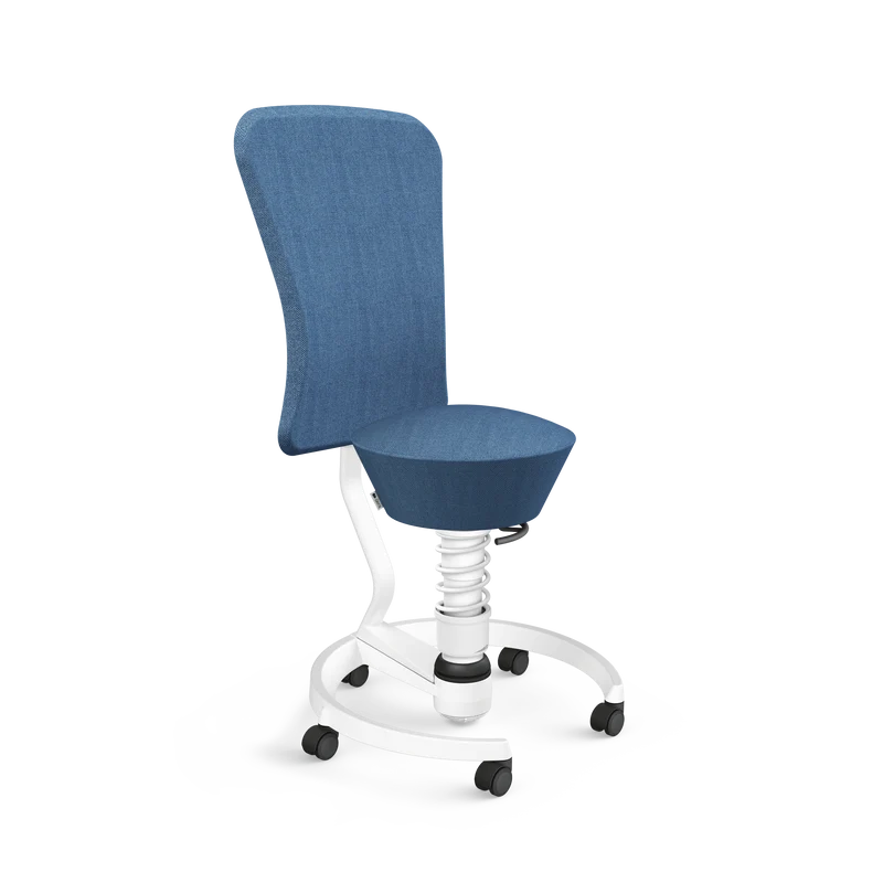 Aeris Swopper Lehne Wollmischung Capture blau meliert