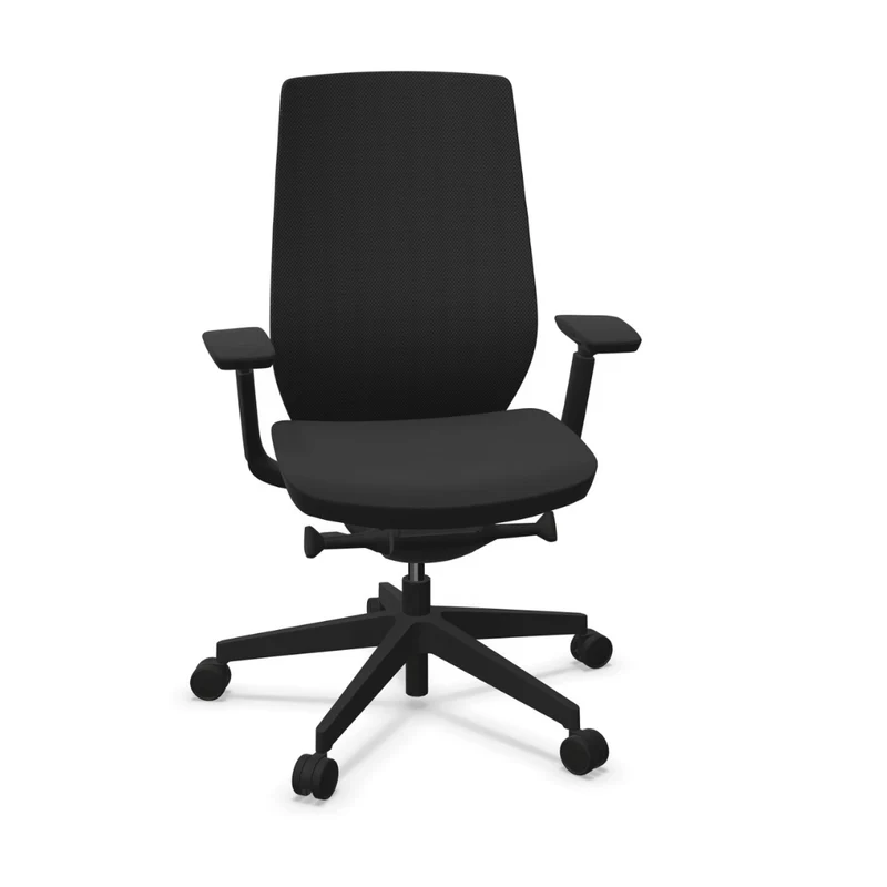Profim Accis Pro 150 SFL Bürostuhl schwarz mit 3D-Netzrücken und 3D-Sitz - Expresslieferung - P63TPU