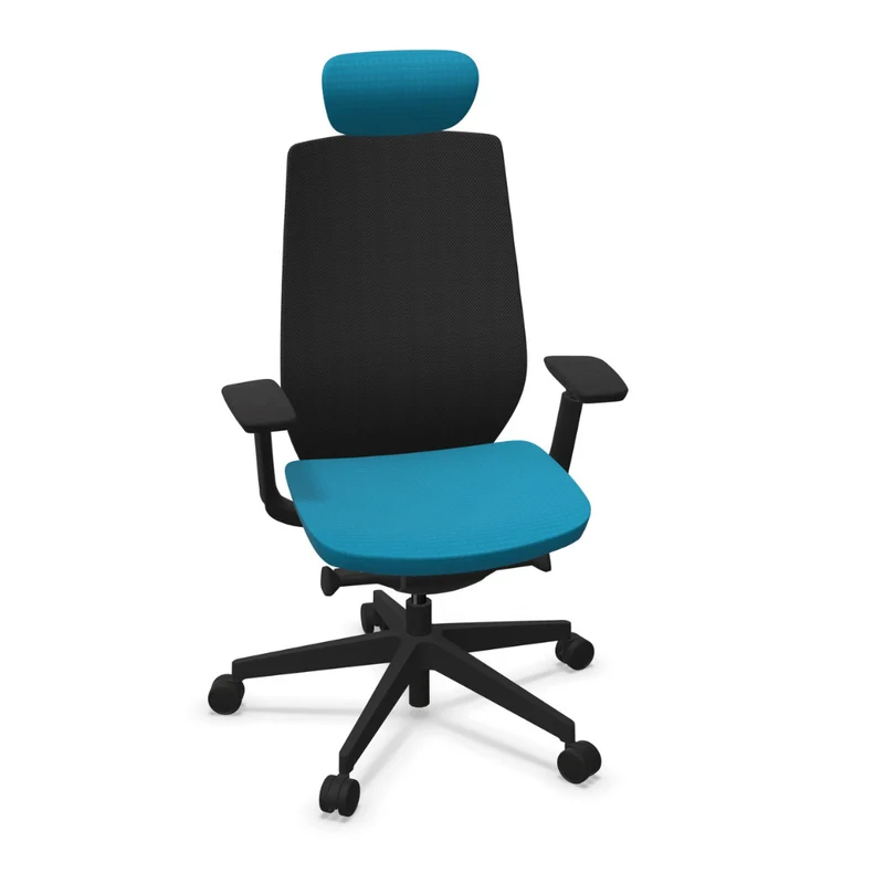 Profim Accis Pro 151 SFL Drehstuhl mit 3D-Netzrückenlehne, 3D-Sitz und Nackenstütze
