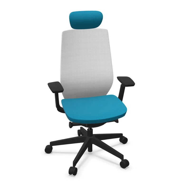 Profim Accis Pro 151 SFL Drehstuhl mit 3D-Netzrückenlehne, 3D-Sitz und Nackenstütze