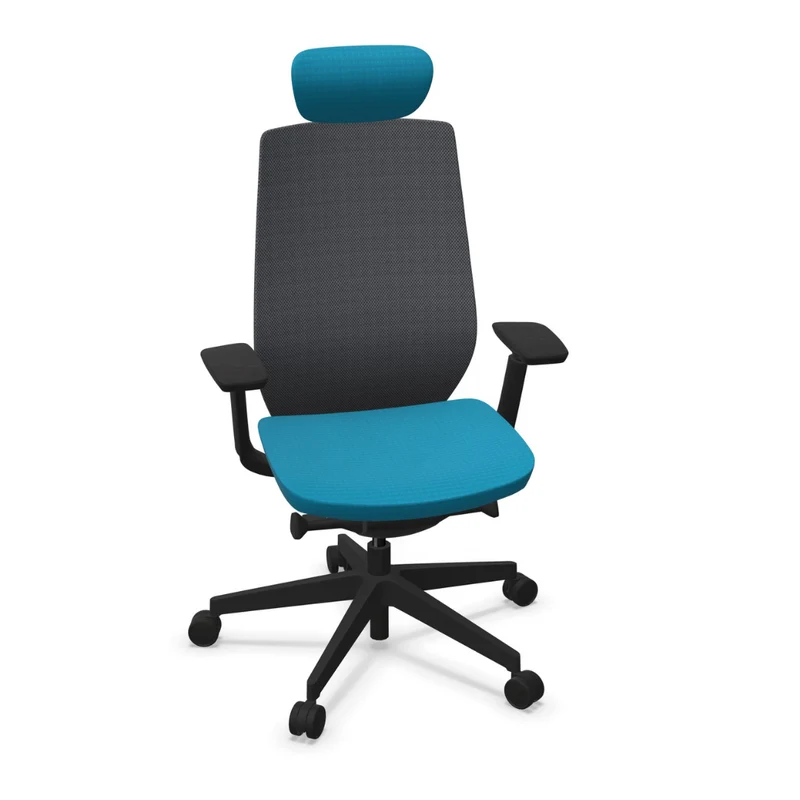 Profim Accis Pro 151 SFL Drehstuhl mit 3D-Netzrückenlehne, 3D-Sitz und Nackenstütze