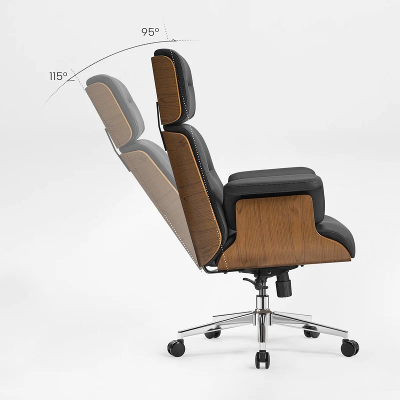 Mathias Marcel, High Back Faux Leather Office Chair