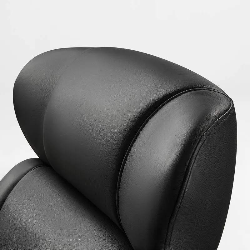 Matteo,Napa Leather Lounge Chair and Ottoman