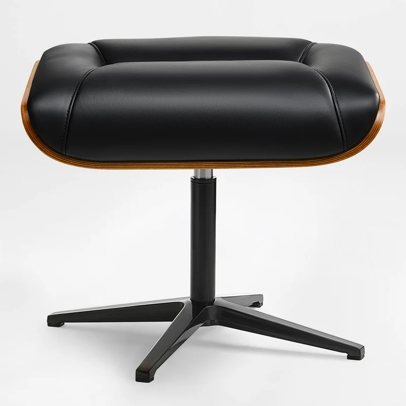 Matteo,Napa Leather Lounge Chair and Ottoman