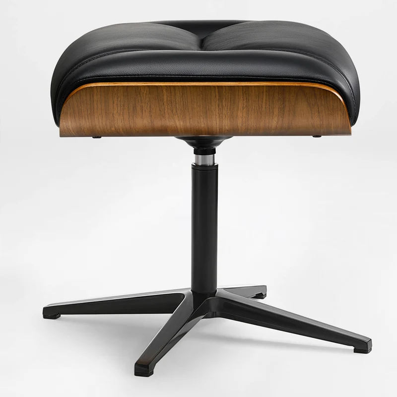 Matteo,Napa Leather Lounge Chair and Ottoman