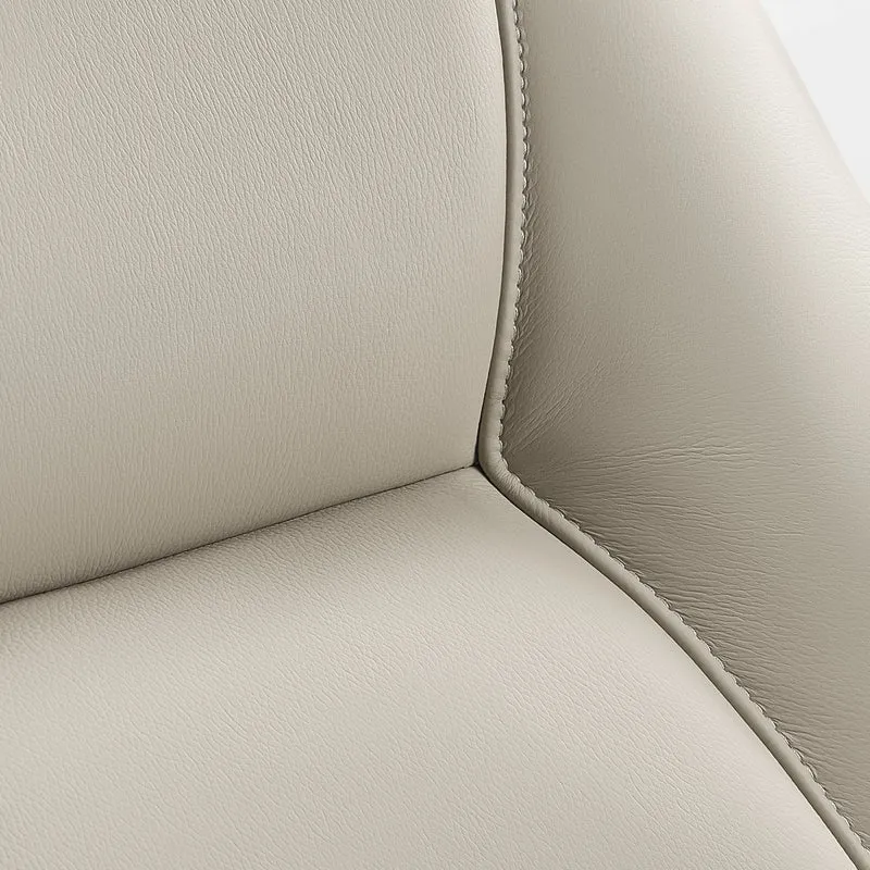 Matteo,Napa Leather Lounge Chair and Ottoman