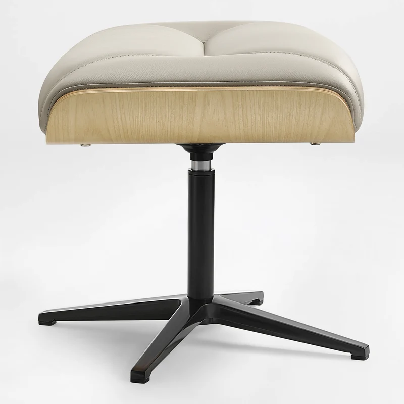 Matteo,Napa Leather Lounge Chair and Ottoman